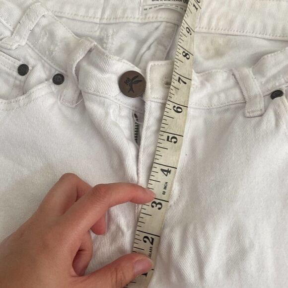 A11 Women's One Teaspoon Freebird 2 Distressed Zip Ankle Jeans Fair Condition 25 - Picture 10 of 14
